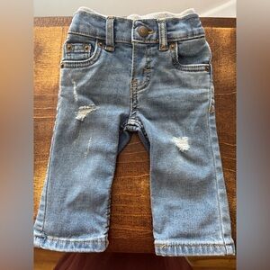 Levi's Kids Blue Distressed Jeans
